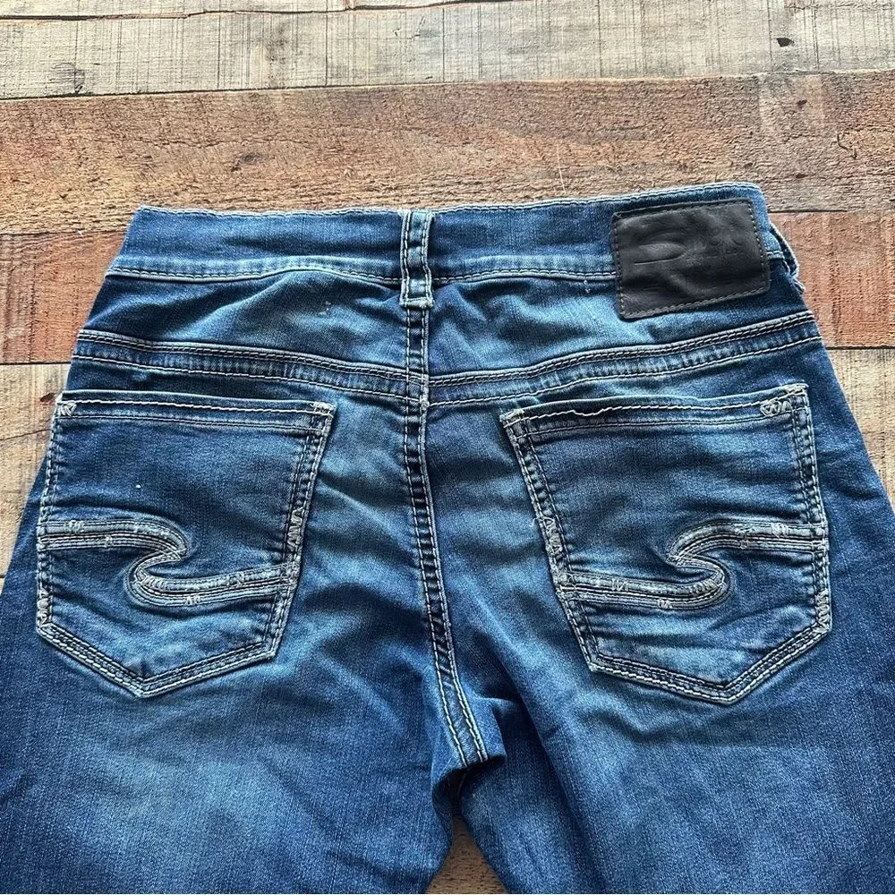 Silver Jeans Gordie style Men's Dark Blue Bootcut Jeans 28x30